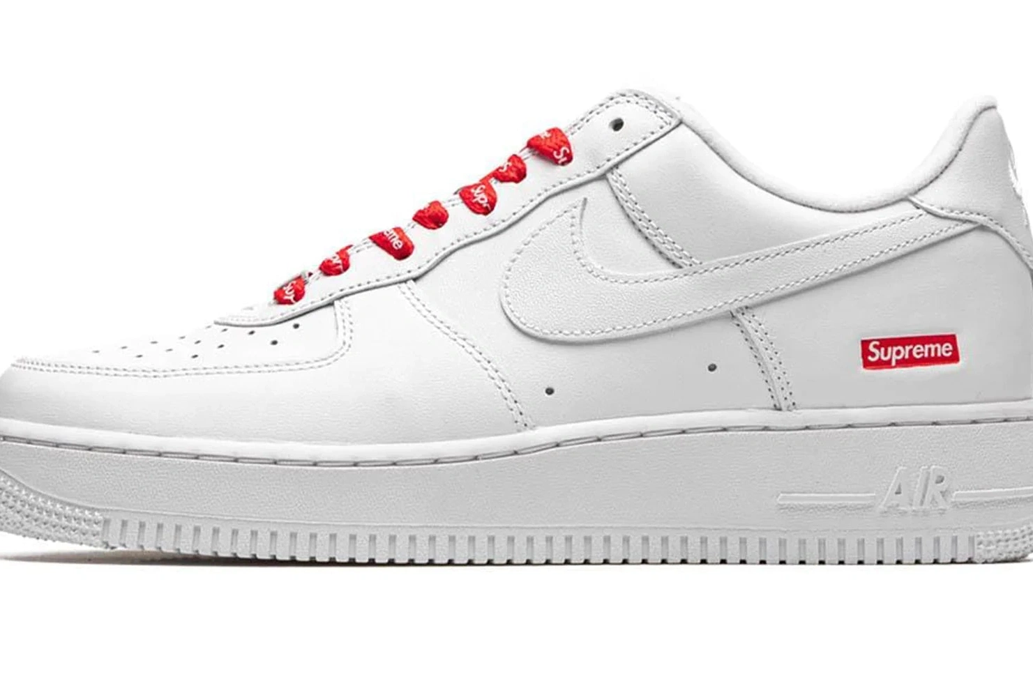 White Force Air Low Nike Supreme 1 0810